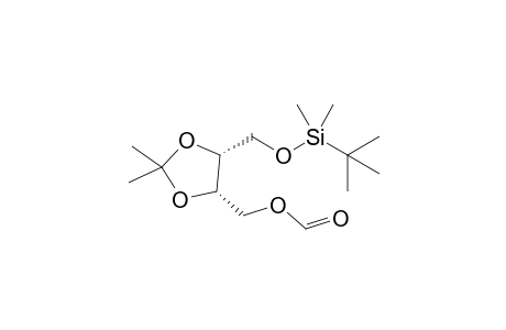 4-O-(tert-Butyldimethylsilyl)-1-O-formyl-2,3-O-isopropylidene-D-erythritol