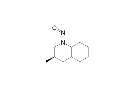 N-Nitroso-3.alpha.-methyl-trans-decahydroquinoline