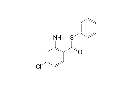 S-Phenyl 2-amino-4-chlorobenzothioate