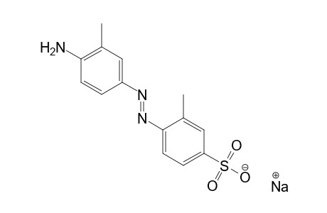 Benzenesulfonic acid, 4-[(4-amino-3-methylphenyl)azo]-3-methyl-, sodium salt