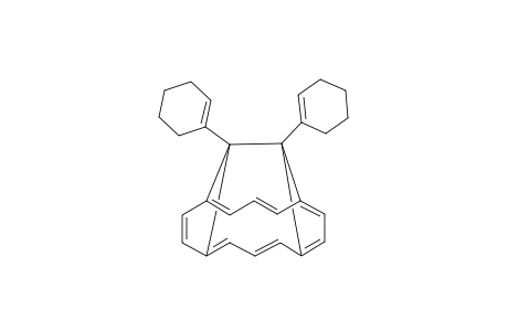 (trans)-15,16-di(cyclohexen-1'-yl)-1,4,8,11-ethanediylidene[14]annulene