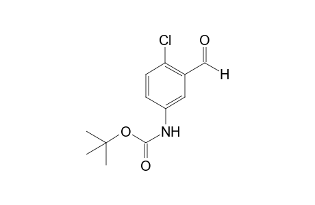 t-Butyl 4-chloro-3-formylphenylcarbamate