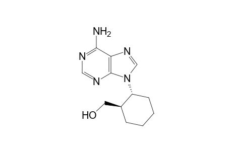 (+-)-trans-9-[2-(Hydroxymethyl)cyclohexyl]adenine