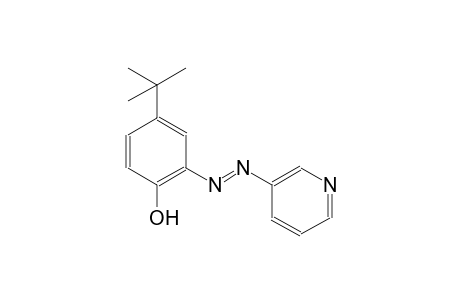 4-tert-butyl-2-[(E)-3-pyridinyldiazenyl]phenol
