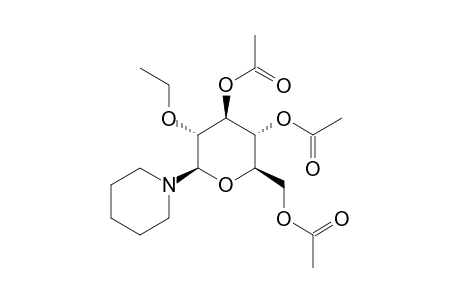 3,4,6-TRI-O-ACETYL-1-DEOXY-2-O-ETHYL-1-PIPERIDINO-BETA-D-GLUCOPYRANOSE