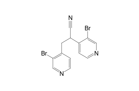 3-Bromo-4-[1-cyano-2-(3-bromo-3-pyridyl)ethyl]pyridine