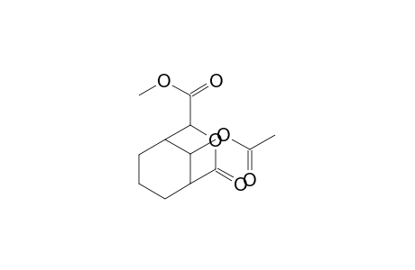 Methyl anti-9-acetoxy-2-oxo-3-oxabicyclo[3.3.1]nonane-exo-4-carboxylate