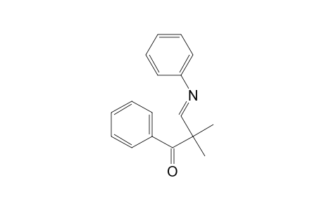 1-Propanone, 2,2-dimethyl-1-phenyl-3-(phenylimino)-, (E)-