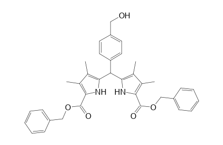 Dibenzyl 5-[(4-(hydroxymethylylphenyl]-2,3,7,8-tetramethyldipyrromethane-1,9-dicarboxylate