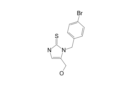 1-(4-bromobenzyl)-5-methylol-3H-imidazole-2-thione