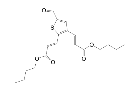 (2E,2'E)-Dibutyl 3,3'-(5-formylthiophene-2,3-diyl)diacrylate