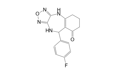 4H-[1,2,5]oxadiazolo[3,4-b][1,4]benzodiazepin-8(5H)-one, 9-(4-fluorophenyl)-6,7,9,10-tetrahydro-
