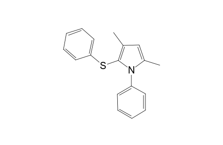 3,5-Dimethyl-1-phenyl-2-(phenylthio)pyrrole