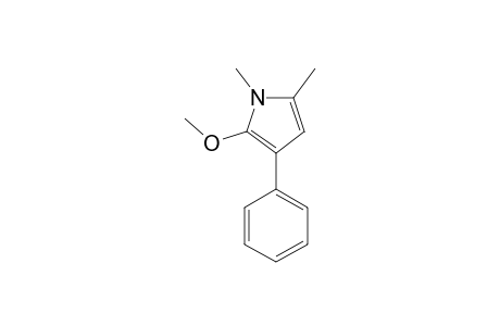 1,2-DIMETHYL-4-PHENYL-5-METHOXYPYRROLE