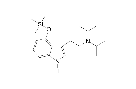 N,N-Diisopropyl-4-hydroxytryptamine TMS