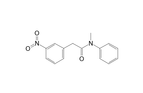 N-methyl-2-(3-nitrophenyl)-N-phenyl-acetamide