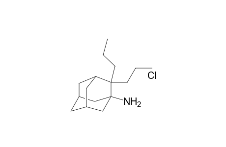 (2,2-Di-n-propyladamant-1-yl)amine hydrochloride