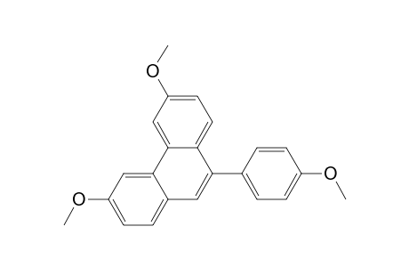 Phenanthrene, 3,6-dimethoxy-9-(4-methoxyphenyl)-