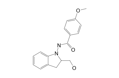 1-(4-Methoxybenzoylamino)-2-hydroxymethylindoline