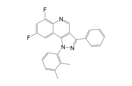 1-(2,3-dimethylphenyl)-6,8-difluoro-3-phenyl-1H-pyrazolo[4,3-c]quinoline