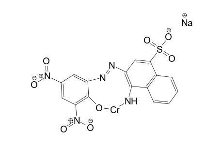 Picramic acid->naphthionic acid/Cr complex