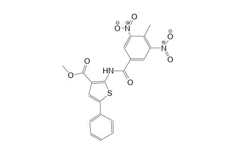 methyl 2-[(4-methyl-3,5-dinitrobenzoyl)amino]-5-phenyl-3-thiophenecarboxylate