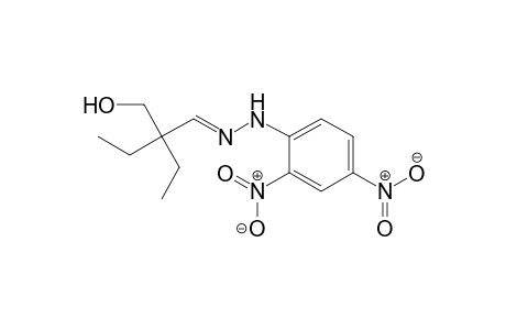Butanal, 2-ethyl-2-(hydroxymethyl)-, 2-(2,4-dinitrophenyl)hydrazone