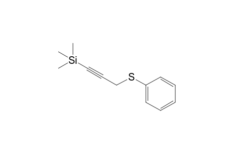 Trimethyl(3-phenylsulfanylprop-1-ynyl)silane