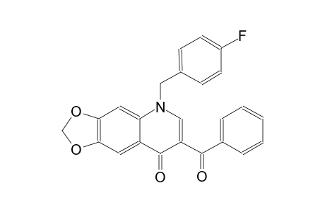 [1,3]dioxolo[4,5-g]quinolin-8(5H)-one, 7-benzoyl-5-[(4-fluorophenyl)methyl]-