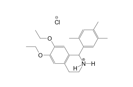 isoquinolinium, 6,7-diethoxy-1,2,3,4-tetrahydro-1-(2,4,5-trimethylphenyl)-, chloride