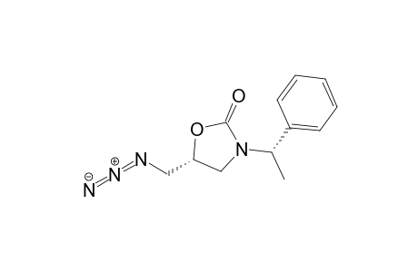 (5R)-5-(azidomethyl)-3-[(1S)-1-phenylethyl]-1,3-oxazolidin-2-one