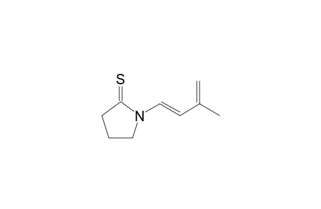 N-[(E)-3-Methyl-buta-1,3-dienyl]pyrrolidine-2-thione