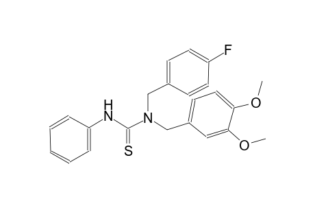 thiourea, N-[(3,4-dimethoxyphenyl)methyl]-N-[(4-fluorophenyl)methyl]-N'-phenyl-