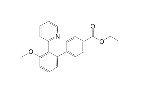3'-Methoxy-2'-(pyridin-2-yl)biphenyl-4-carboxylic acid ethyl ester