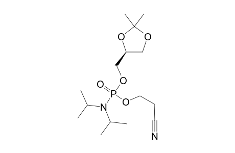 1,2-ISOPROPYLIDENE-SN-GLYCERO-3-(2-CYANOETHYL)-N,N-DIISOPROPYLPHOSPHORAMIDITE