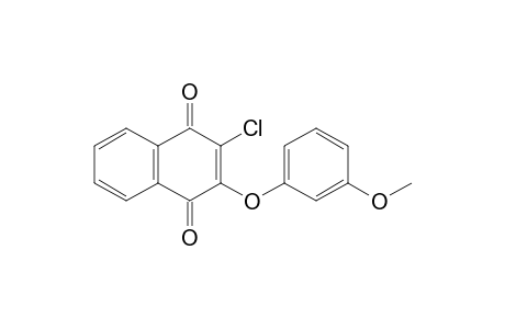 2-Chloranyl-3-(3-methoxyphenoxy)naphthalene-1,4-dione