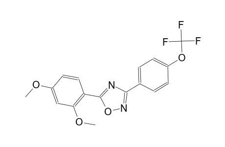 1,2,4-oxadiazole, 5-(2,4-dimethoxyphenyl)-3-[4-(trifluoromethoxy)phenyl]-