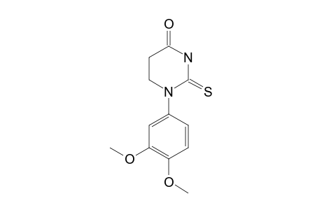 1-(3,4-dimethoxyphenyl)-2-sulfanylidene-1,3-diazinan-4-one