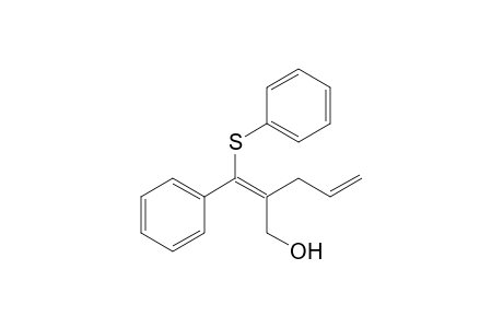 4-Hydroxymethyl-5-phenyl-5-phenylthiopenta-1,4(E)-diene