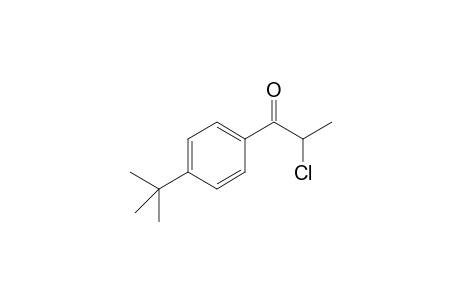 1-(4-tert-butylphenyl)-2-chloranyl-propan-1-one