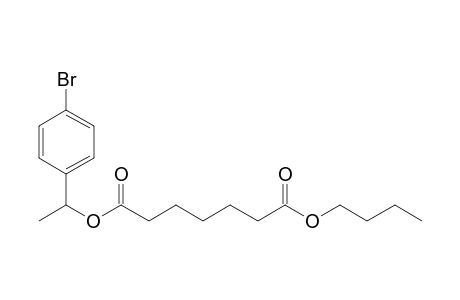 Pimelic acid, 1-(4-bromophenyl)ethyl butyl ester