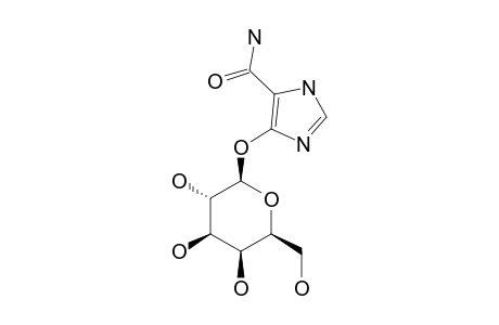 4(5)-BETA-D-GALACTOPYRANOSYLOXY-1H-IMIDAZOLE-5(4)-CARBOXAMIDE