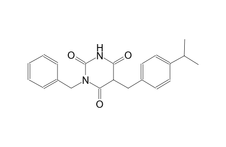 1-benzyl-5-(4-isopropylbenzyl)-2,4,6(1H,3H,5H)-pyrimidinetrione