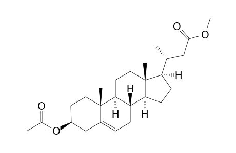 Methyl 3.beta.-Acetoxy-24-nor-5-cholen-23-oate
