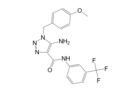 1H-1,2,3-triazole-4-carboxamide, 5-amino-1-[(4-methoxyphenyl)methyl]-N-[3-(trifluoromethyl)phenyl]-