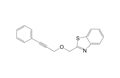 2-(3-Phenylprop-2-ynyloxymethyl)benzothiazole
