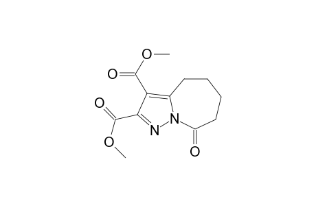 4H-Pyrazolo[1,5-a]azepine-2,3-dicarboxylic acid, 5,6,7,8-tetrahydro-8-oxo-, dimethyl ester