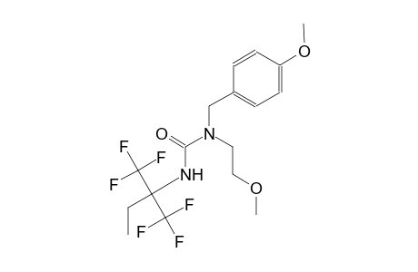 N'-[1,1-bis(trifluoromethyl)propyl]-N-(4-methoxybenzyl)-N-(2-methoxyethyl)urea