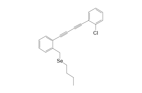 Butyl(2-((2-chlorophenyl)buta-1,3-diyn-1-yl)benzyl)selane