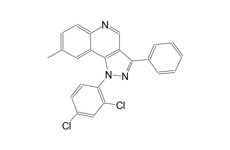 1-(2,4-dichlorophenyl)-8-methyl-3-phenyl-1H-pyrazolo[4,3-c]quinoline